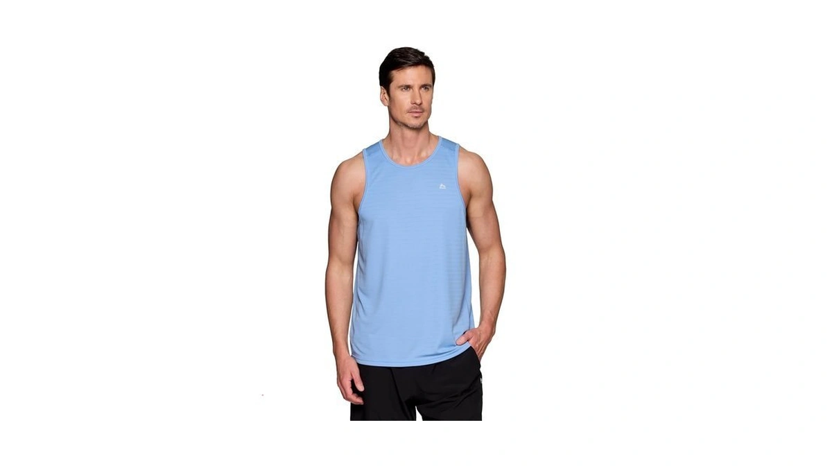 Rbx Active Sleeveless Workout Top For Men, Quick Drying Performance