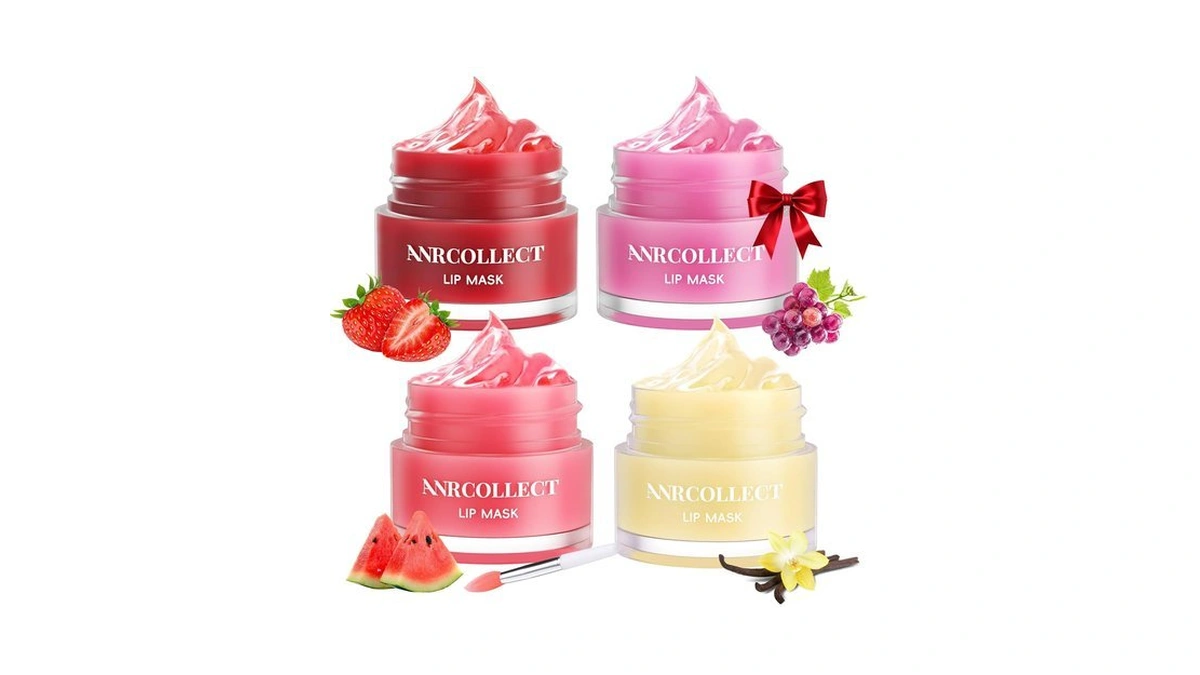 Anrcollect 4-pack Lip Mask Overnight Set