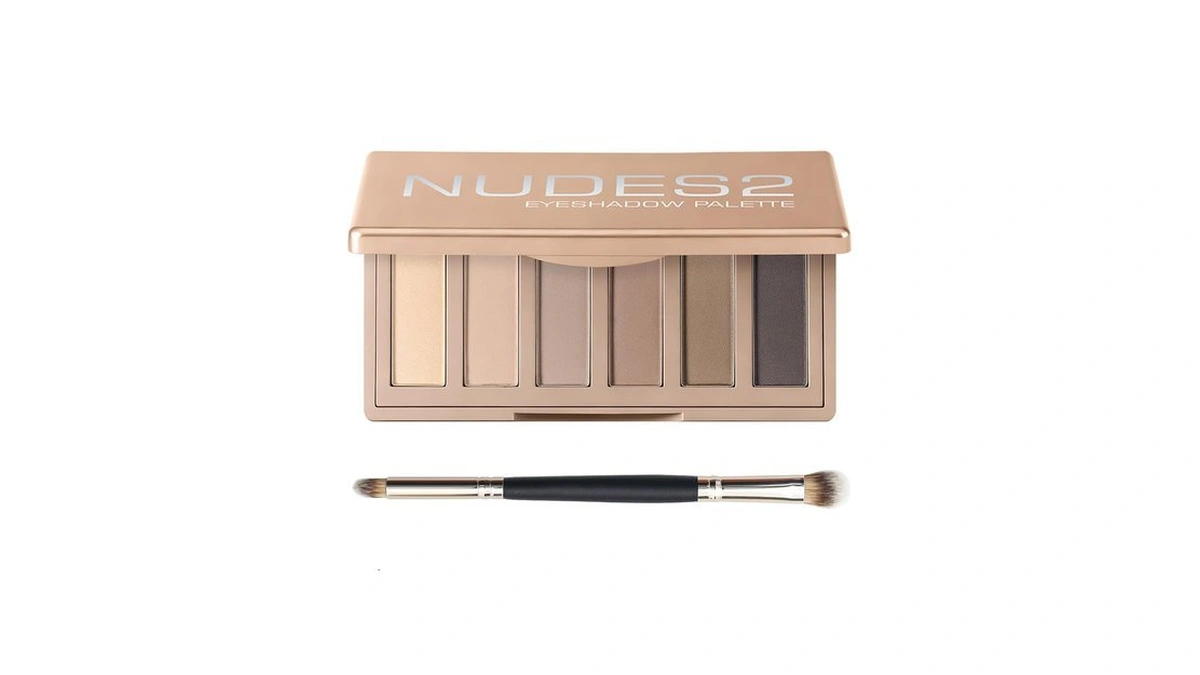 Moomarto 6 Matte Neutral Mini Eyeshadow Palette With Brush -