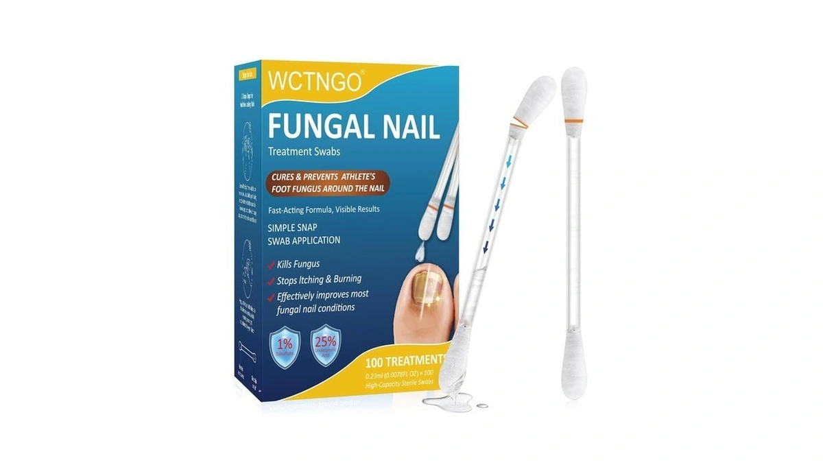 Fungal Nail Treatment Swabs-100ct, Extra Strength 25% Undecylenic Acid For