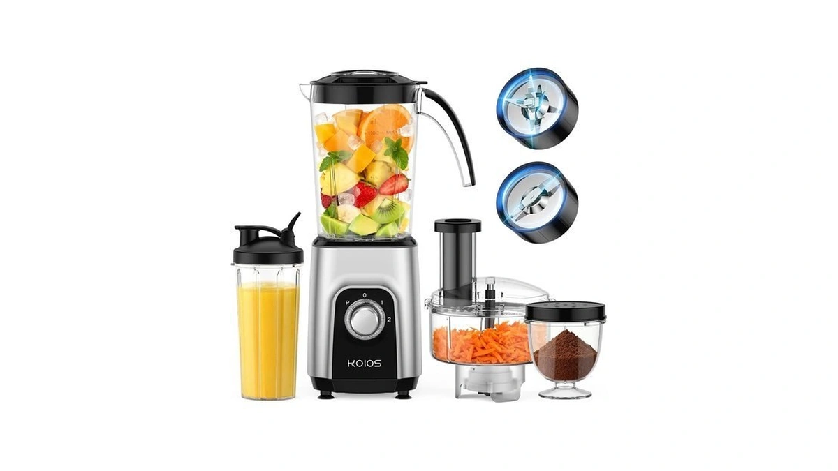 Amazon coupon: Koios 4-in-1 Blender/food Processor Comb