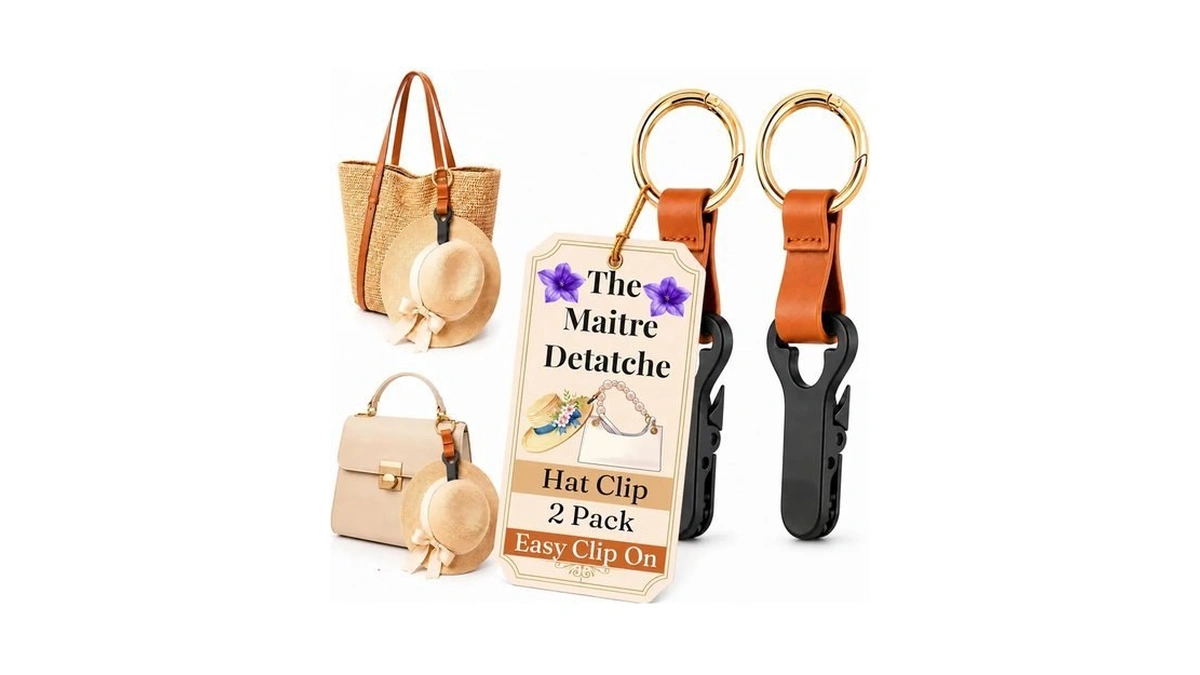 Jean Lemond 2 Pack The Maitre Detatche Hat Clip For