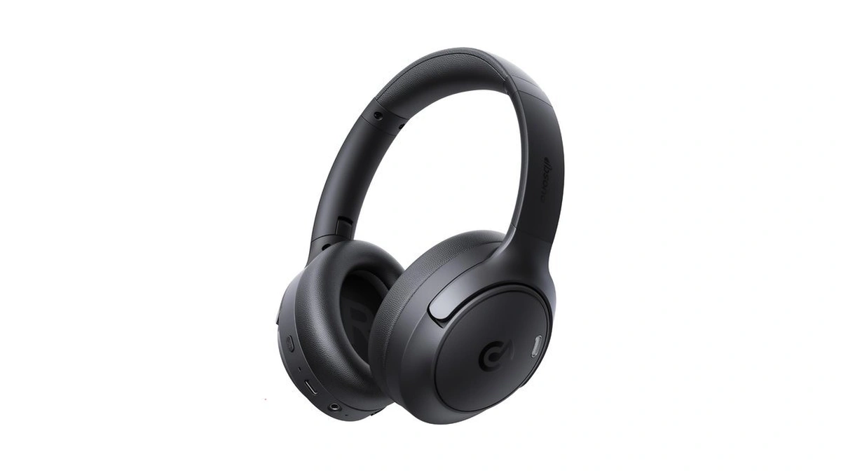 Dbsono Hybrid Active Noise Cancelling Headphones:over-ear Headphone Black