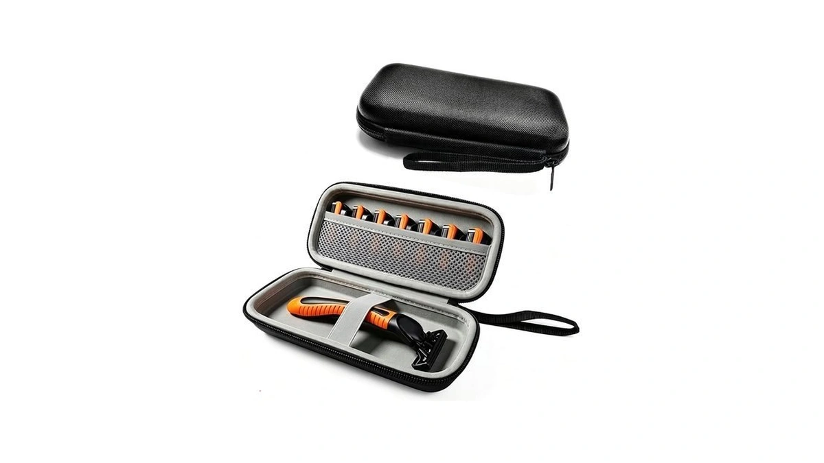 Razor Cover Travel Razor Case, Compatible With Gillette & Harrys,