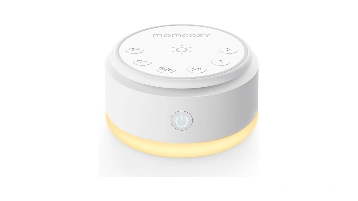 Momcozy Sound Machine For Baby-20 Soothing Sounds & Touch Warm