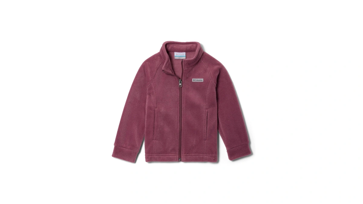 Columbia Youth Girls Benton Springs Fleece Jacket, Antique Mauve, X-small