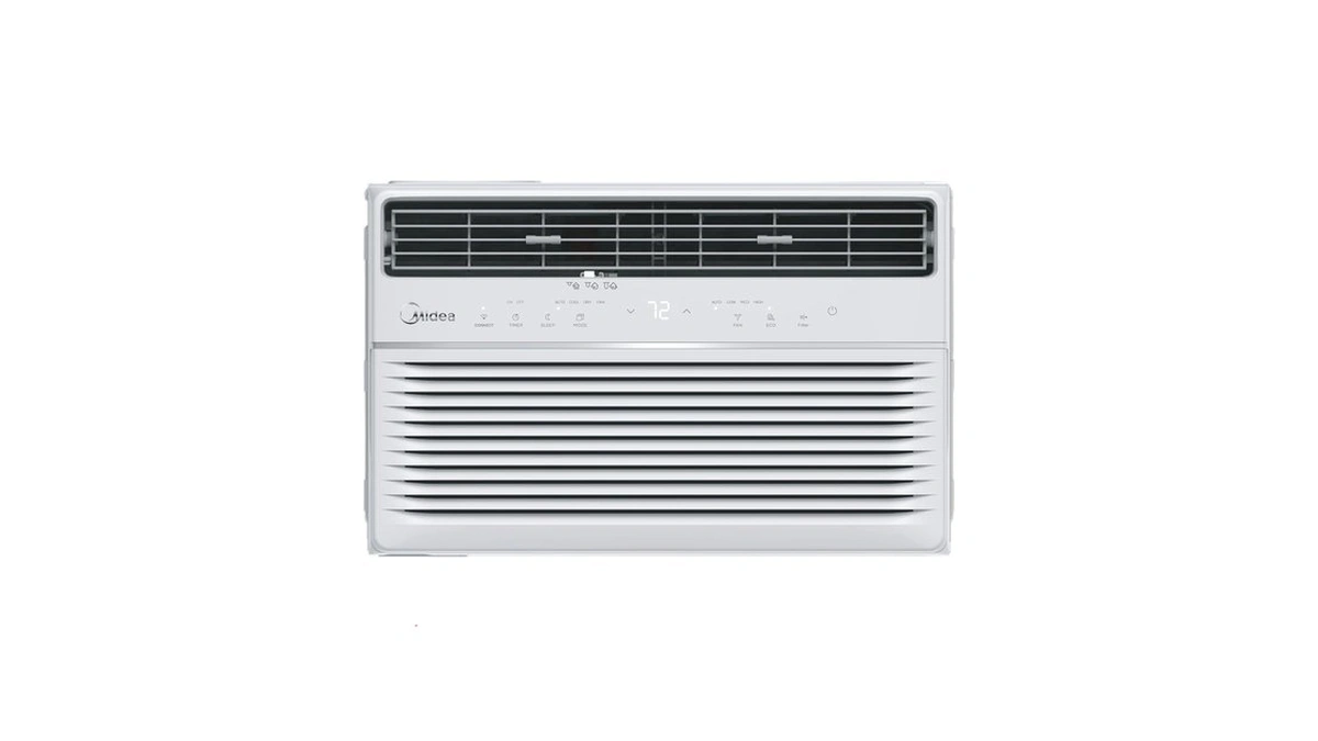 Midea 8,000 Btu Window Air Conditioner, Electronic Control, 350 Sq.