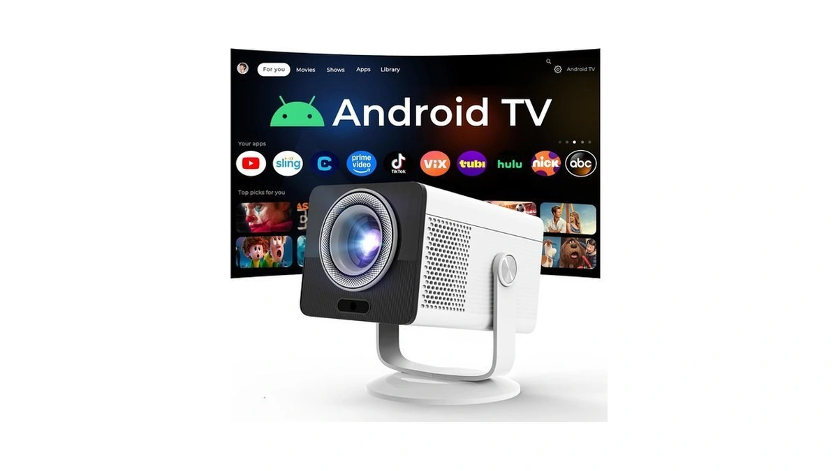 Hp Projector Built-in Apps, Usb-c Power Bank Compatible For Outdoor