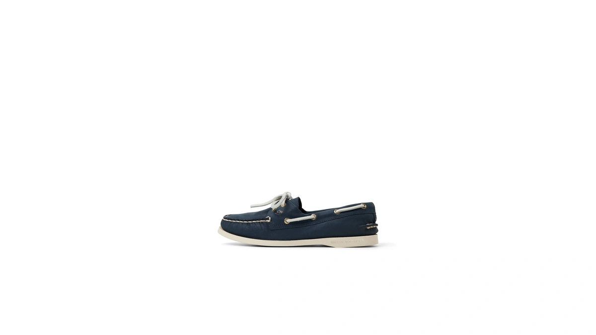 Sperry Women's Authentic Originalβ’ 2-eye Boat Shoe, Navy, 7, W