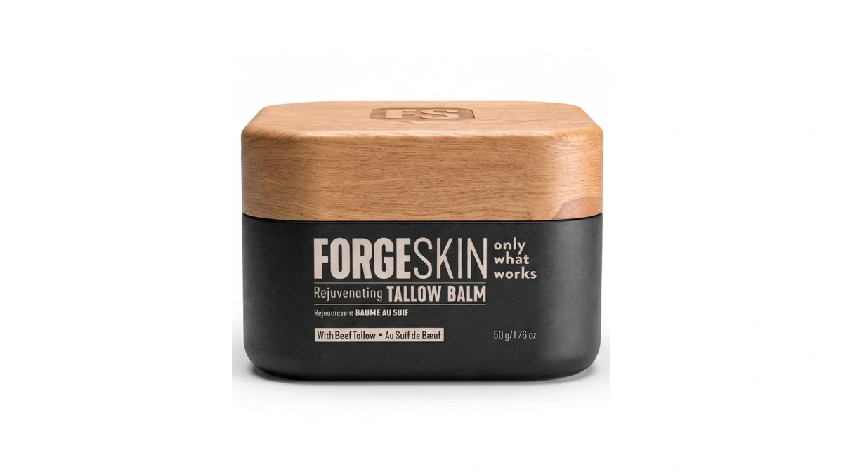 Forge Skin Beef Tallow Balm Skin Moisturizer For Men, Anti