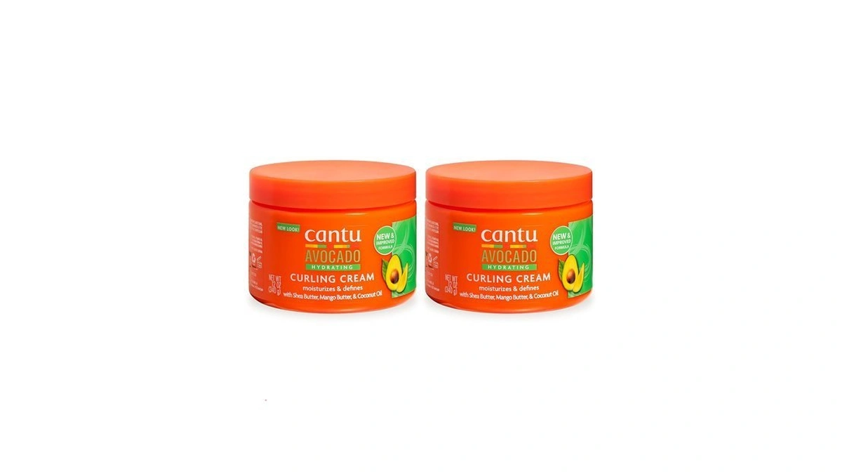Cantu Avocado Hydrating Curling Cream, 12 Oz (pack Of 2)