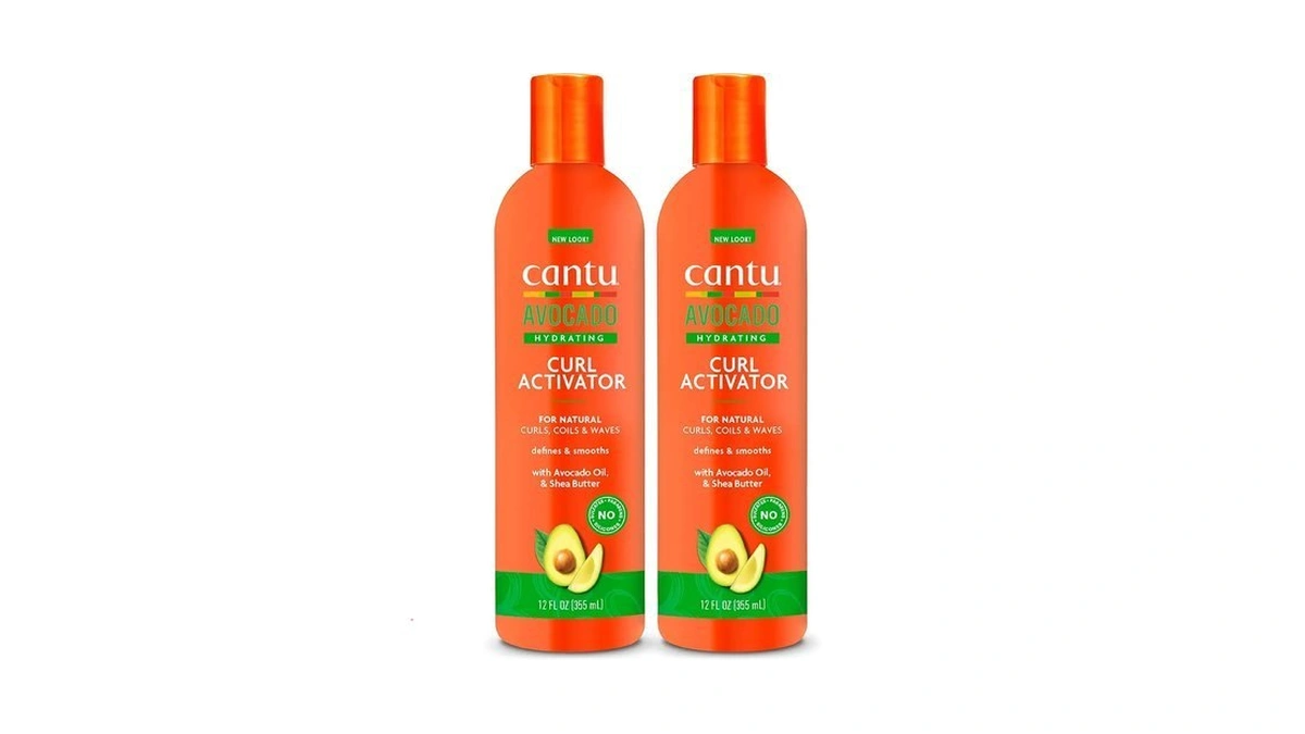 Cantu Avocado Hydrating Curl Activator Cream With Pure Shea Butter,