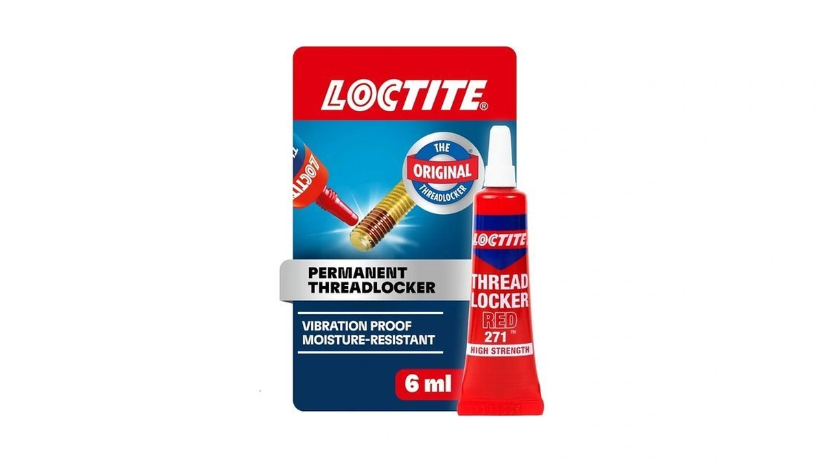 Loctite Threadlocker Red 271 - Permanent Thread Lock Glue For