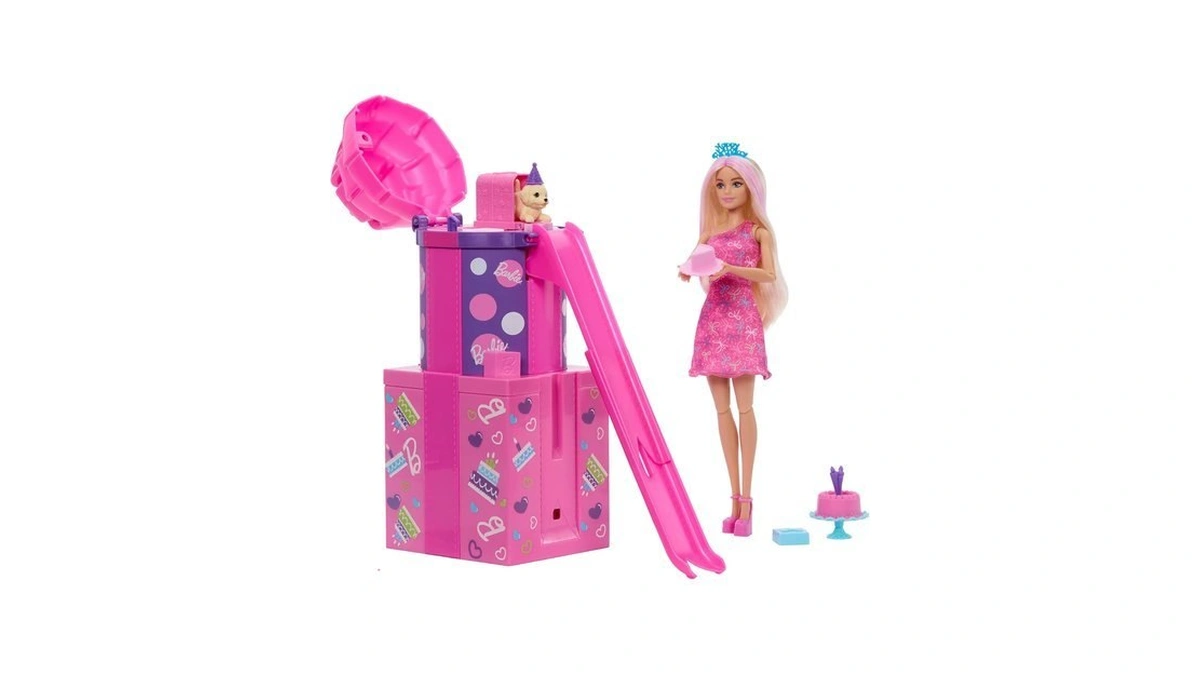 Barbie Rise & Surprise Doll & Accessories
