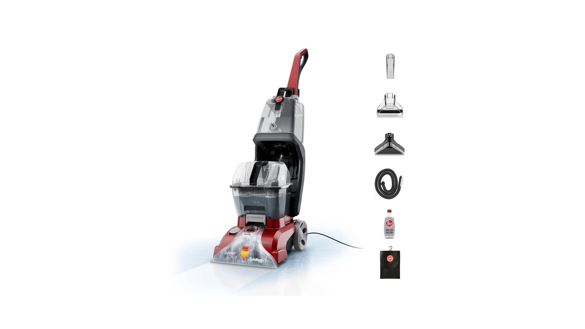 Hoover Powerscrub Deluxe Carpet Cleaner Machine, Pet & Upholstery Tools