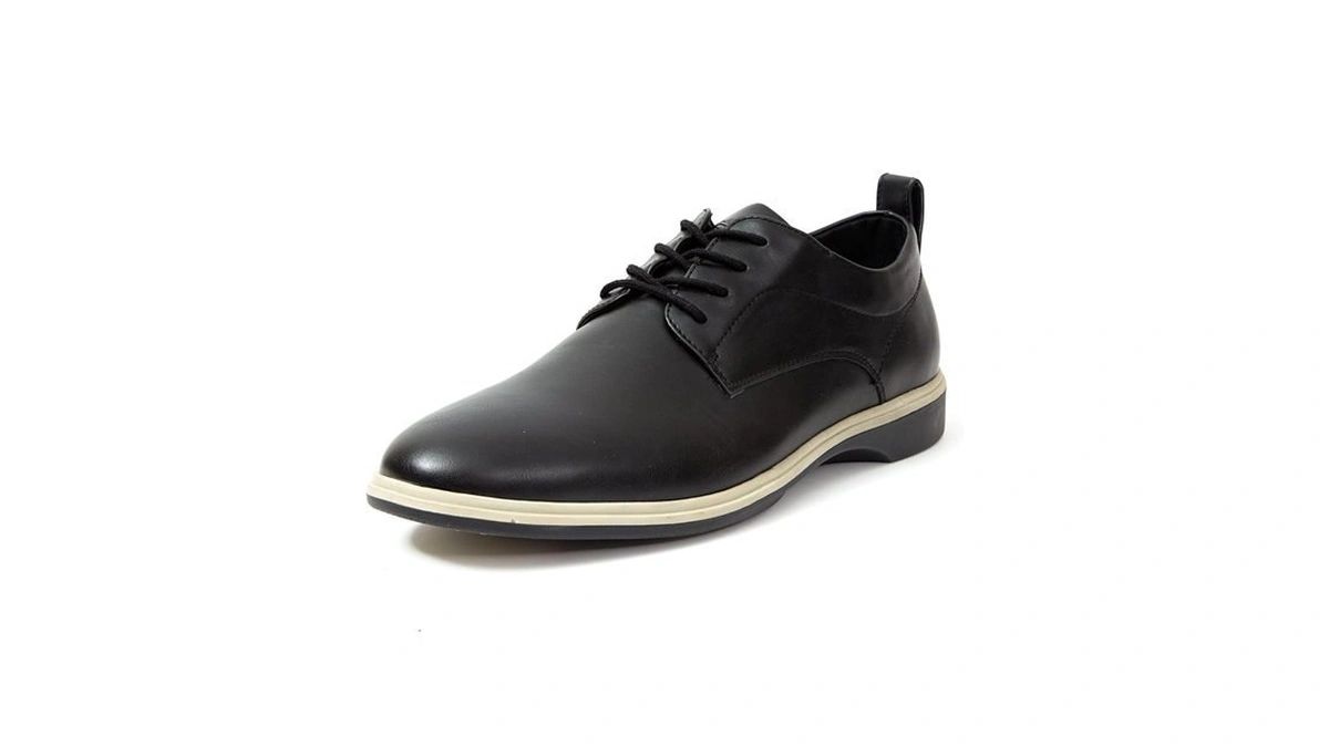 Deer Stags Lisbon Men’s S.u.p.r.o. Sock Dress Oxford - Black/grey