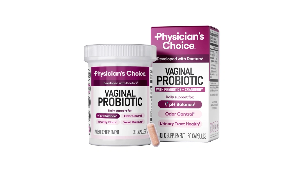Physician's Choice Vaginal Probiotics For Women, Ph Balance & Odor,