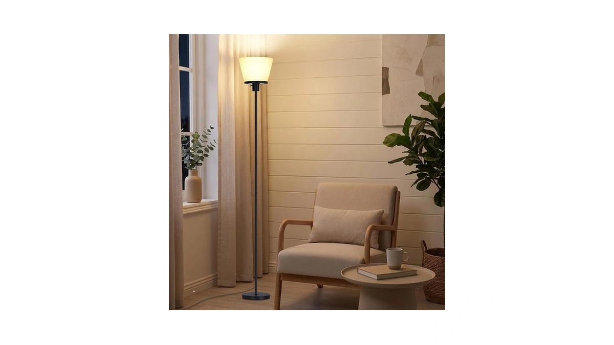 Floor Lamps For Living Room Led Standing Tall Lamp For