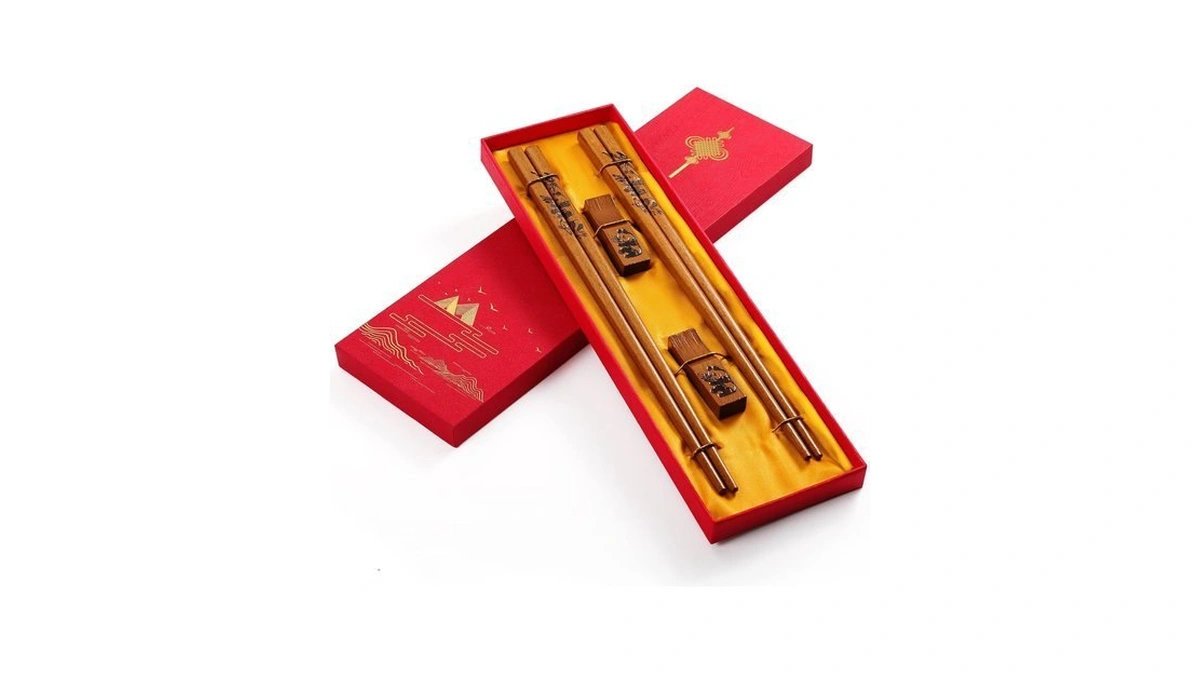 Chinese Chopstick Reusable, Panda Chopsticks With Holder, Chinese Wooden Chopsticks