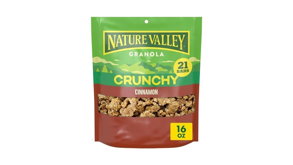 Nature Valley Crunchy Cinnamon Granola, Resealable Pouch, 16 Oz