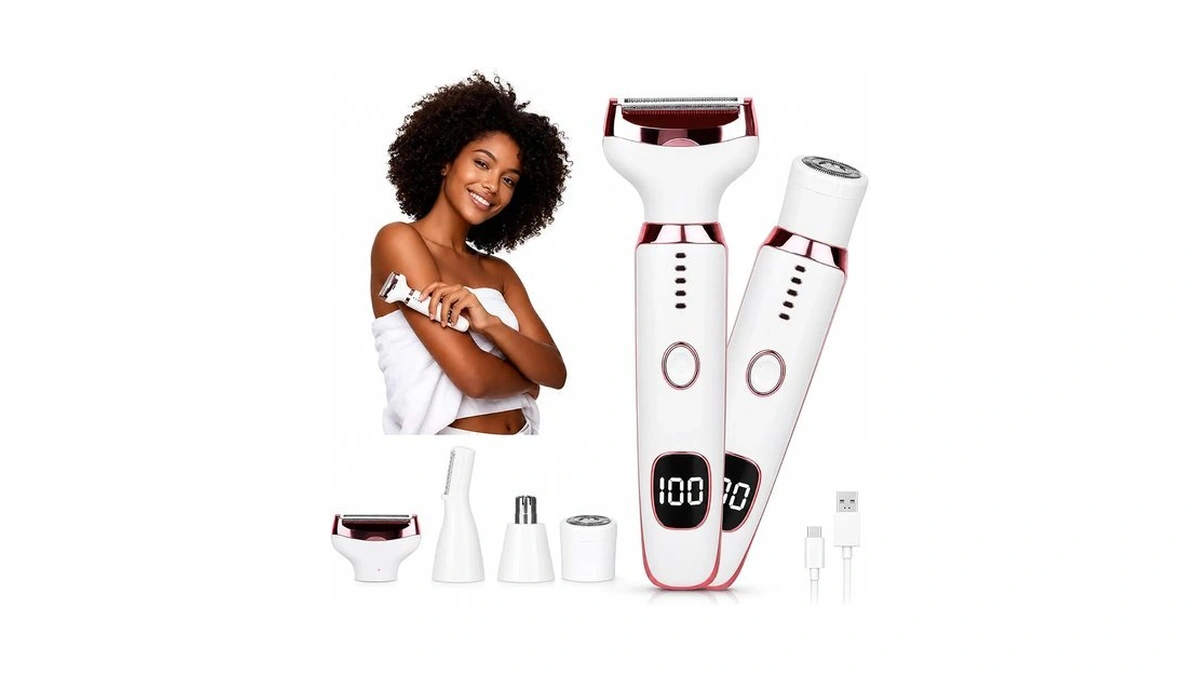 Beanify Electric Razor For Women Men With Led Display,4 In