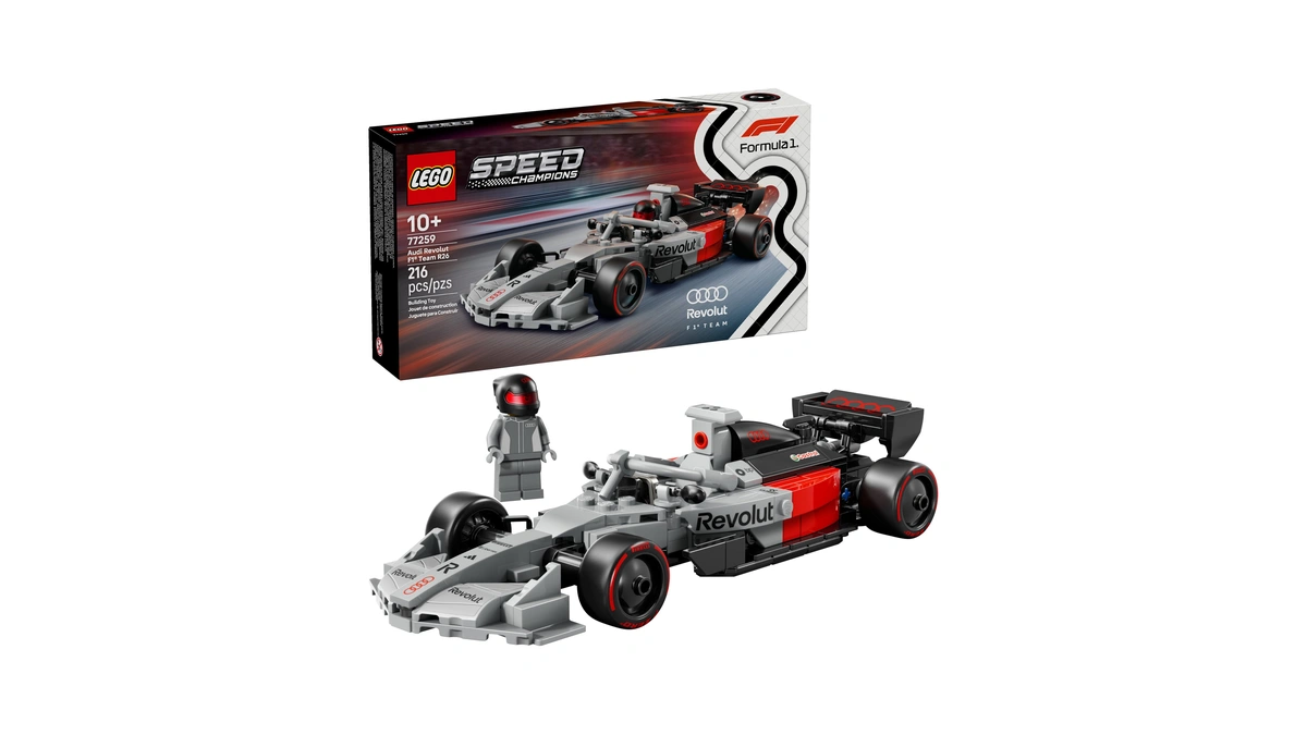 Lego Speed Champions Audi Revolut F1 Team R26 Race Car