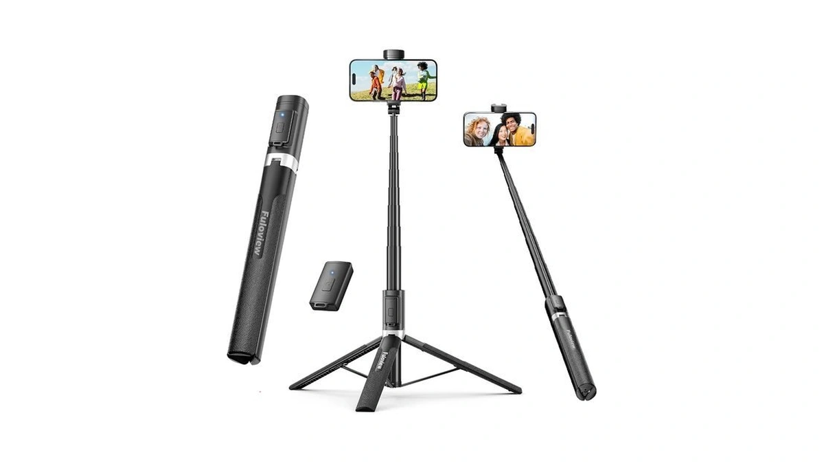 Fuloview 72'' Selfie Stick Tripod,tripod For Iphone Wireless Remote For