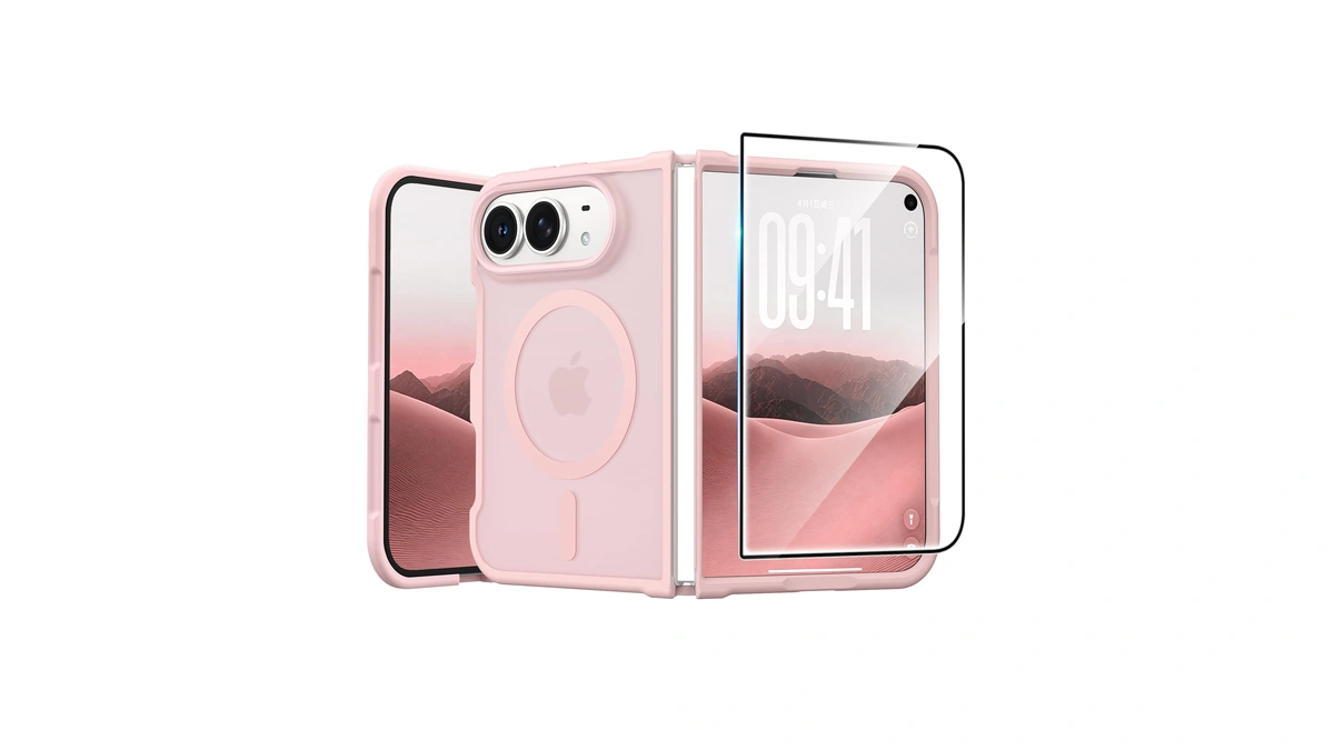 Fntcase For Iphone Duo Case, With Screen Protector, Compatible With