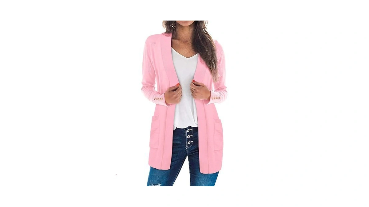 Lomon Womens Sweaters Dressy Casual Long Soft Cardigan Sweaters For