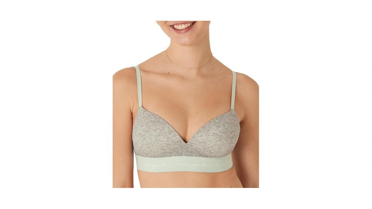 Victoria's Secret Pink Wear Everywhere Wireless T Shirt Bra, Lightly