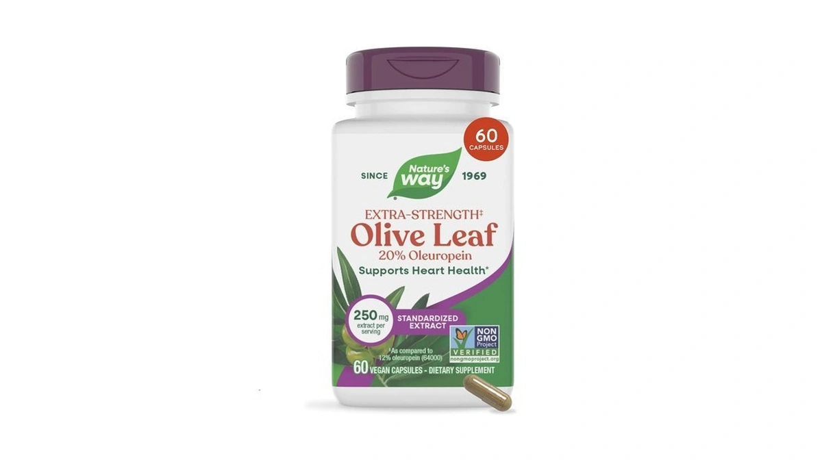 Nature's Way Olive Leaf, Premium Extract, Supports Heart Health*, 60