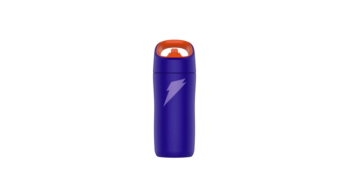 Gatorade Kids' Rookie Metal Water Bottle, 12oz, Stainless Steel Bottle,