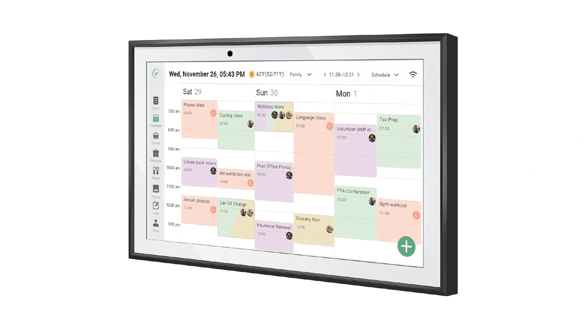 Wifi Digital Calendar Smart Family Planner,chore Charts, Achievement Rewards, Ai