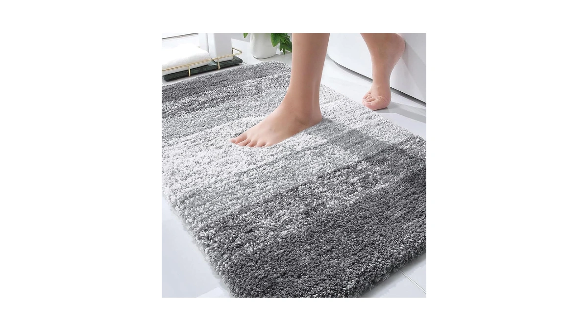Olanly Bathroom Rugs Mat 30x20, Extra Soft Absorbent Microfiber Bath