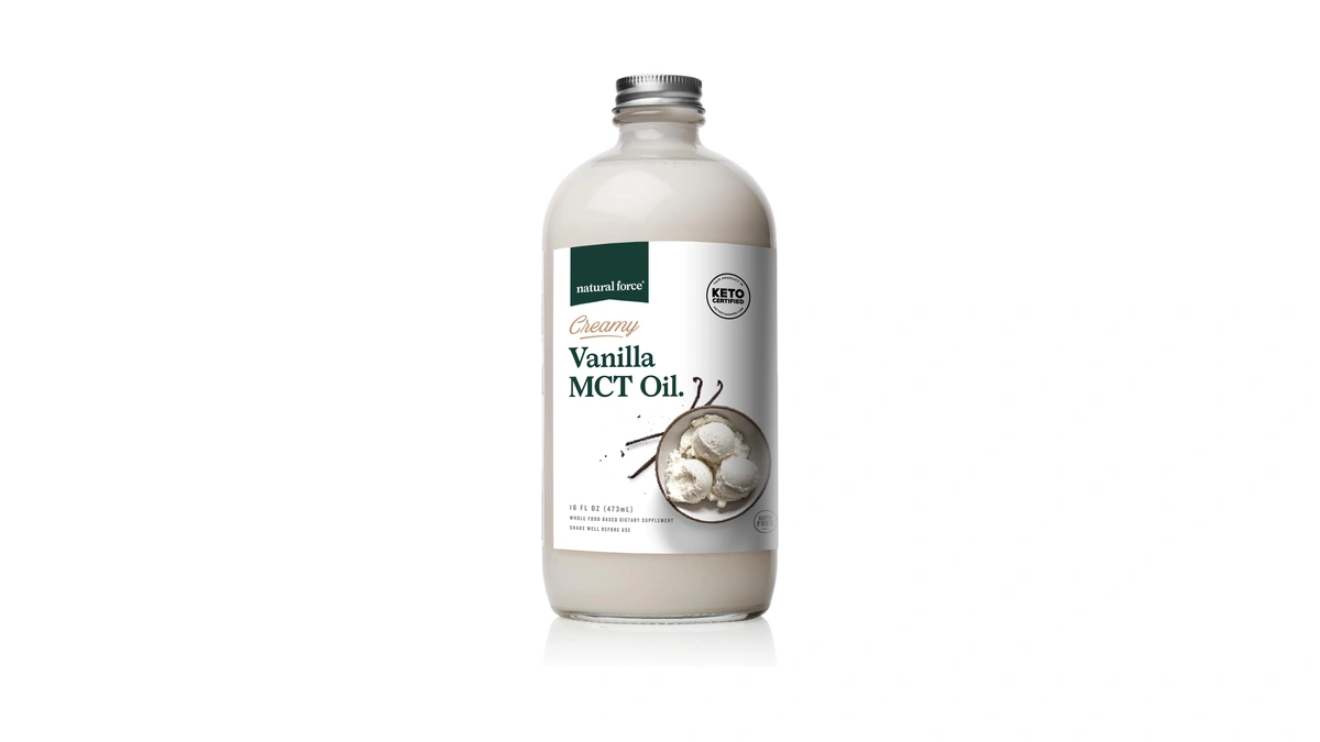 Natural Force Creamy Vanilla Mct Oil β Non Dairy, Keto