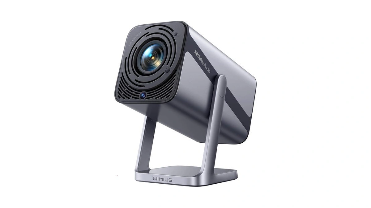 [4k Support/auto Focus/360°adjustable Stand]smart-mini-projector With Wifi 6 And Bluetooth5.2, Native