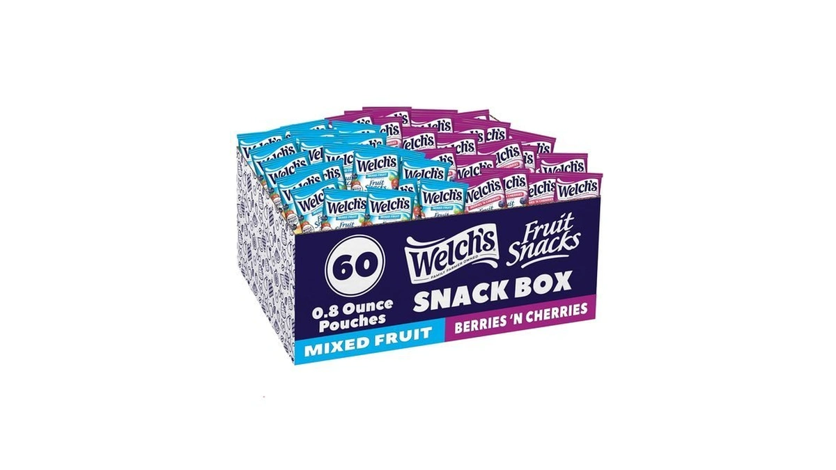 Welch's Fruit Snacks, Mixed Fruit & Berries 'n Cherries, 0.8