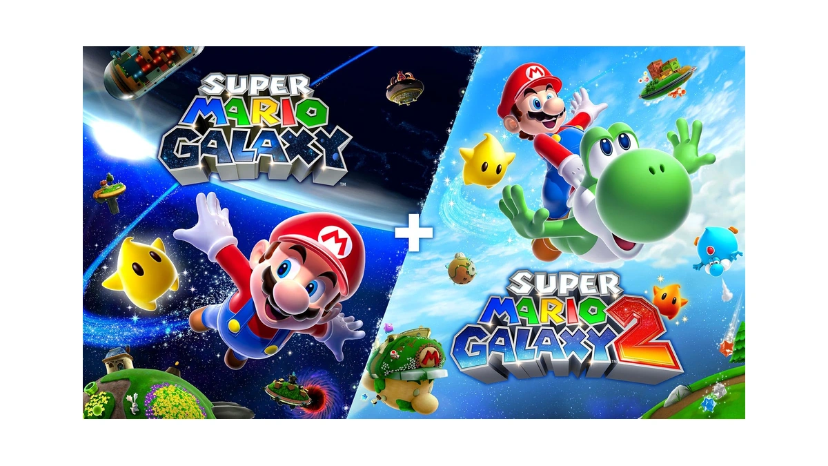 Super Mario Galaxy + Super Mario Galaxy 2 Standard -