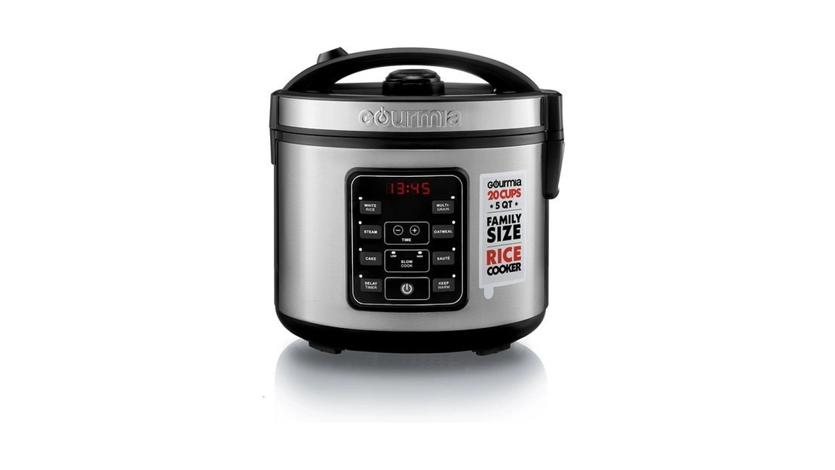 Gourmia Rice Cooker β 10 Cup Uncooked / 20 Cup