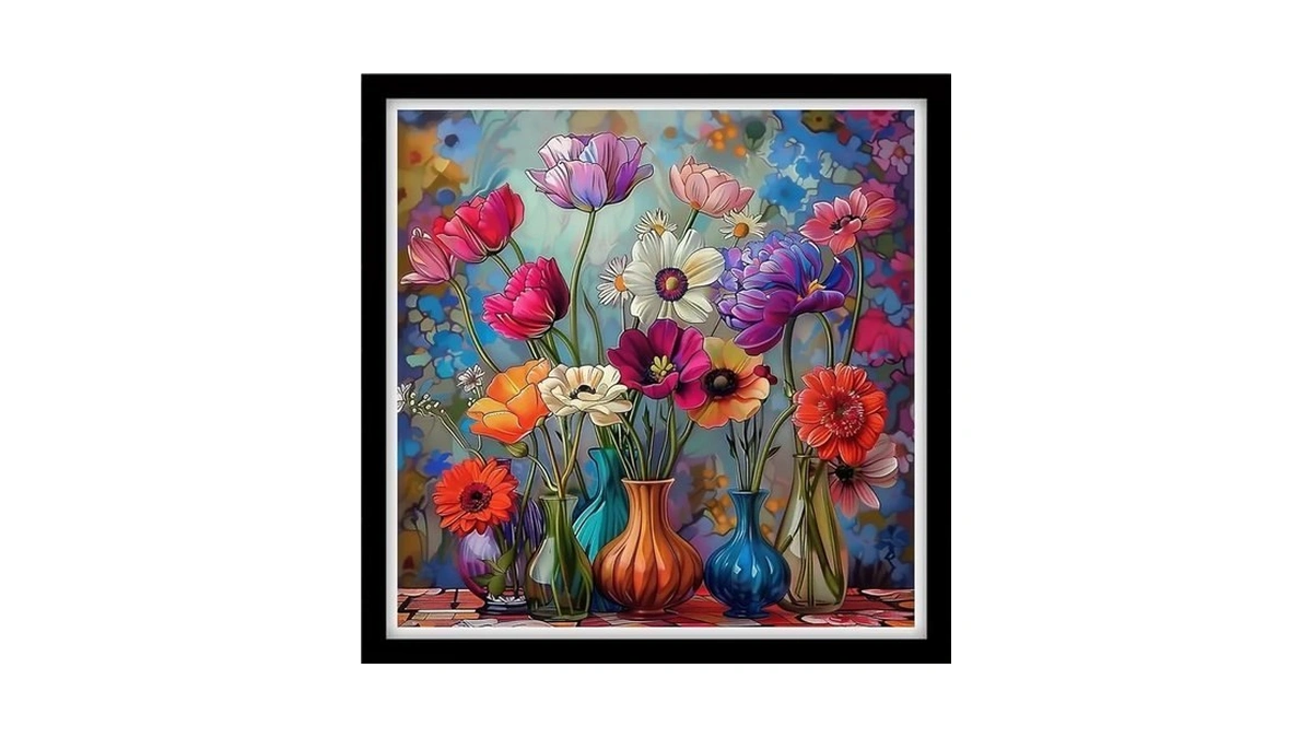 Dmcvivr Stamped Cross Stitch Kits For Beginners Adults Needlepoint Kits