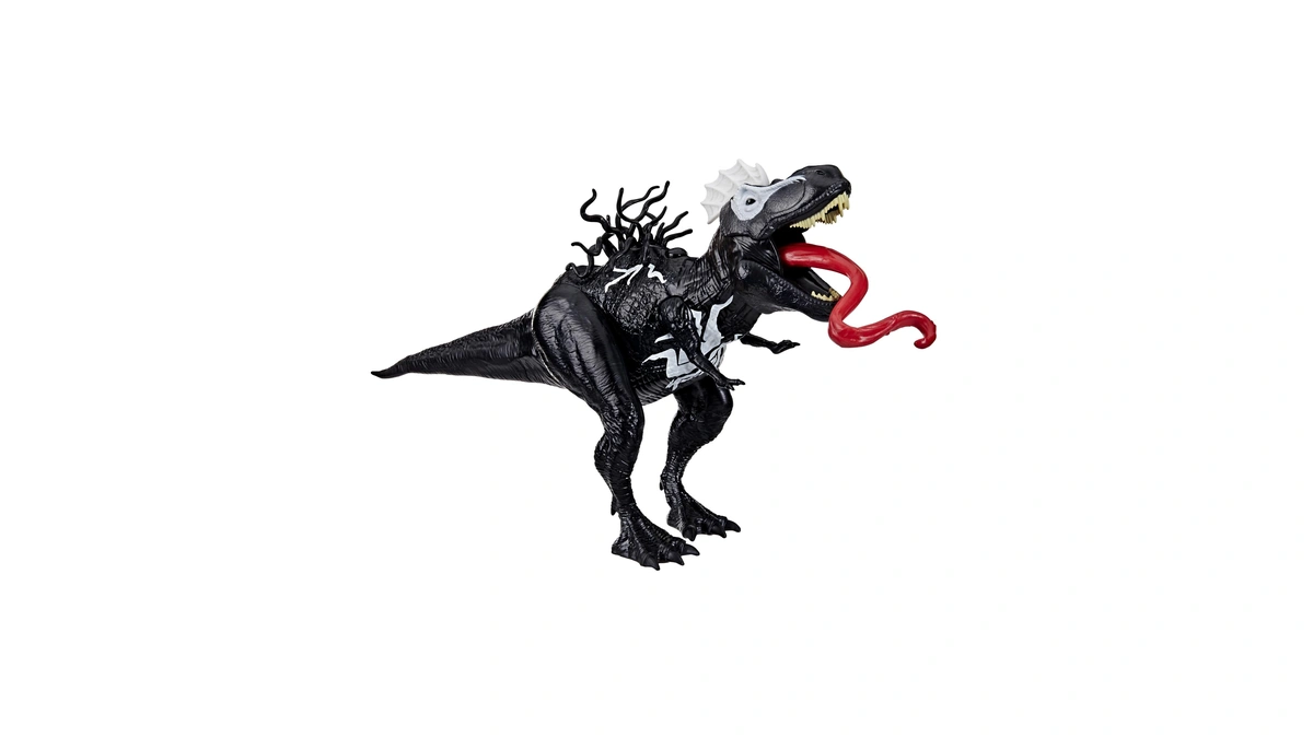 Spider-man Marvel Epic World Of Action Venomversus Venomsaurus Rex 16-inch