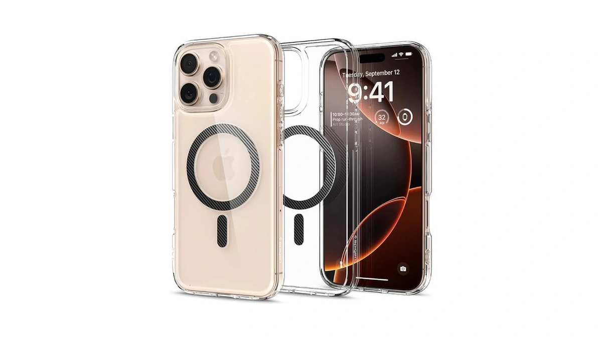 Spigen Ultra Hybrid Magfit For Iphone 16 Pro Case, Carbon