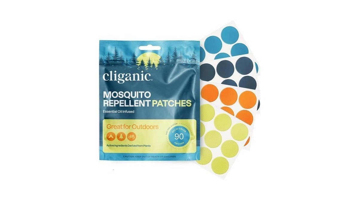 Cliganic Mosquito Repellent Stickers For Kids & Adults, Bug Patches,