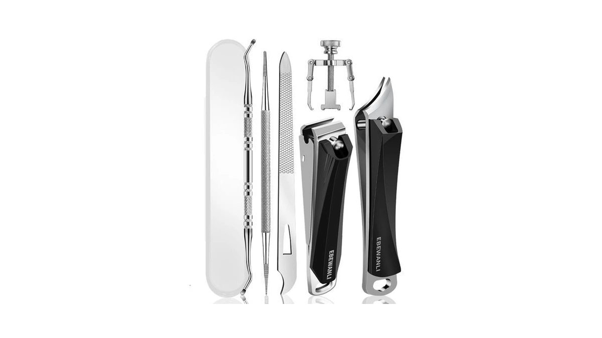 Ebewanli Ingrown Toenail Treatment Kit, 6pcs Pedicure Tools At Home