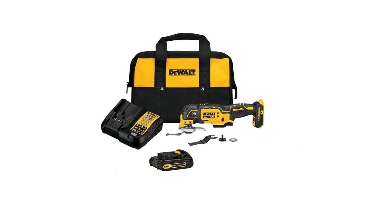 Dewalt 20v Max Xr Oscillating Tool Kit With Blades, 3