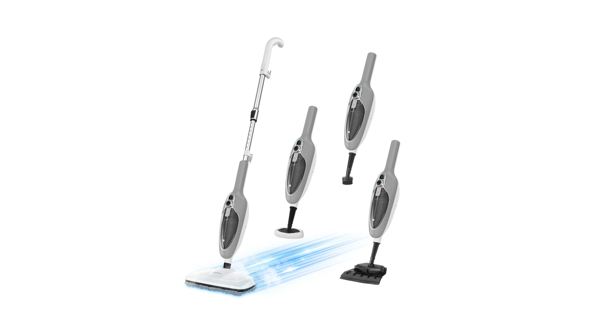Steam Mop - 10-in-1 Multipurpose Handheld Steam Cleaner Detachable Floor