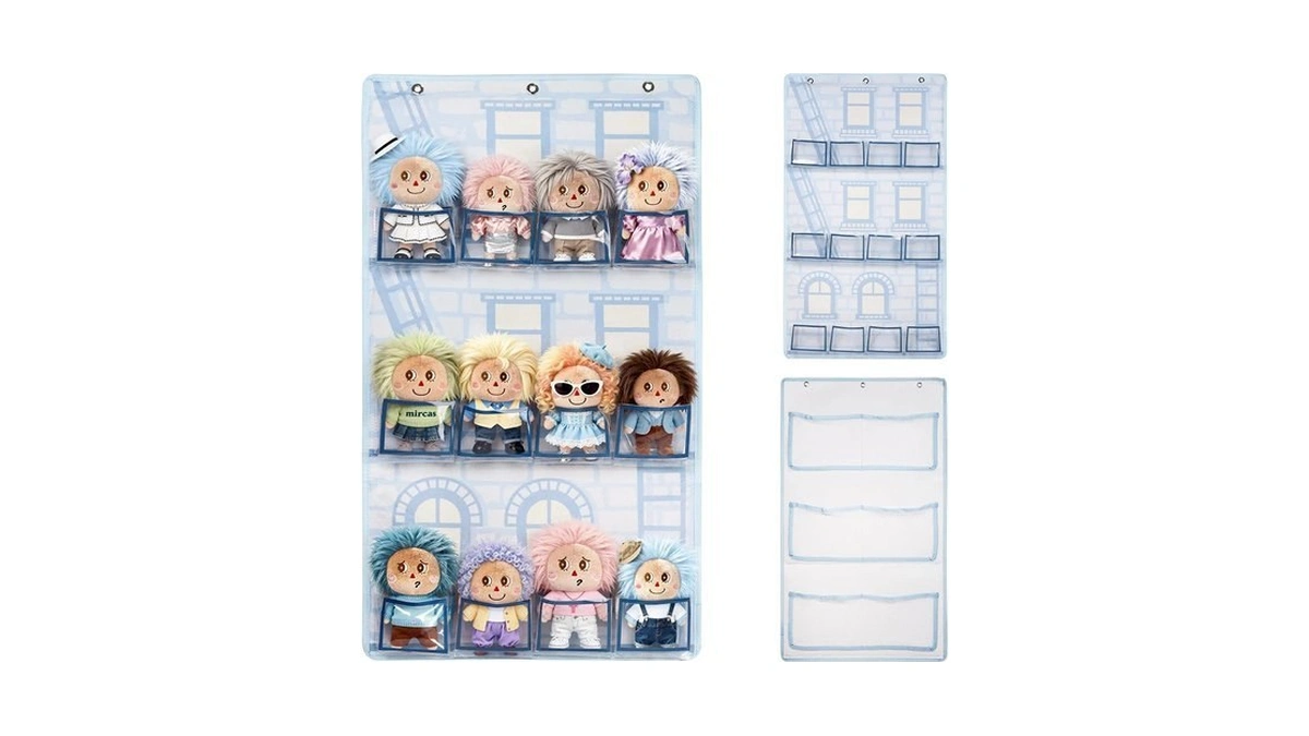 Mircas Hanging Display Storage Compatible With Labubu Dolls (no Doll)