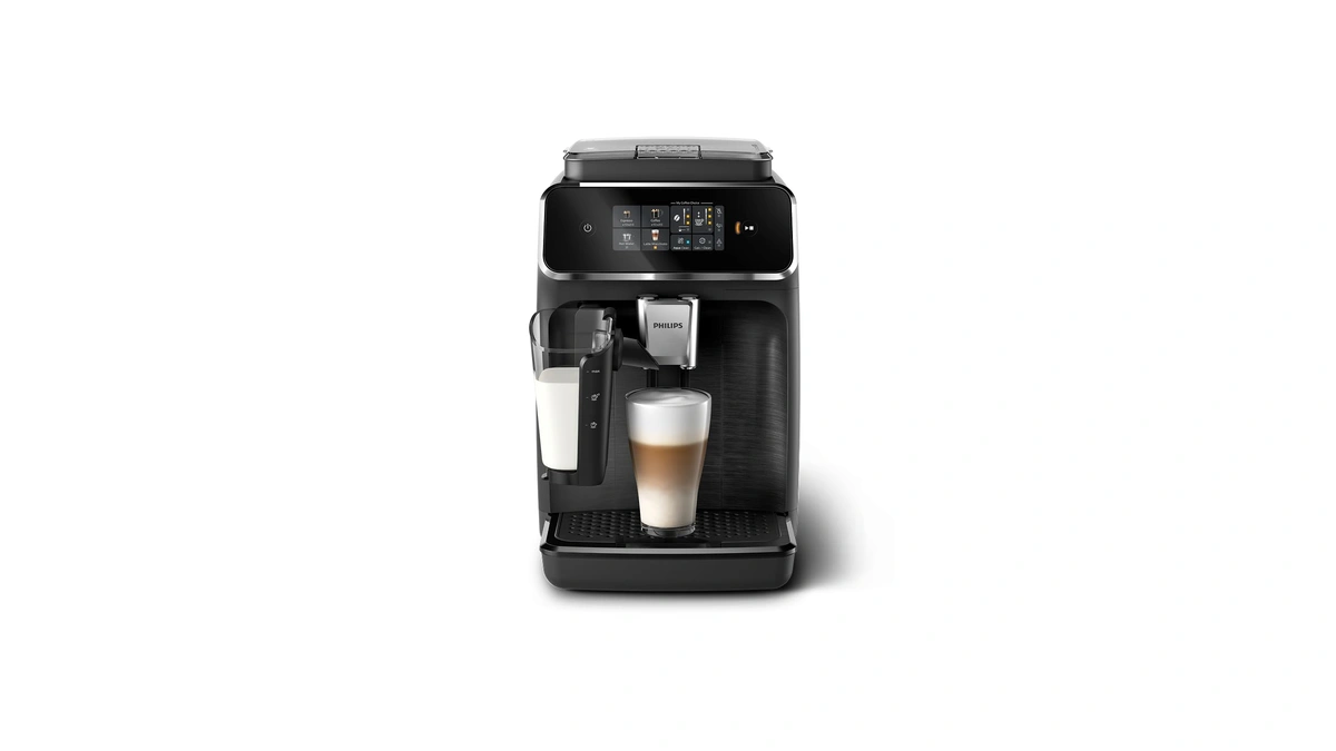 Philips 2300 Series Fully Automatic Espresso Machine, Lattego Milk System