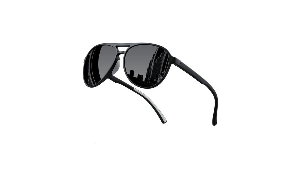 Kuguaok Women's Polarized Aviator Sunglasses Sport Style For Running Pickleball