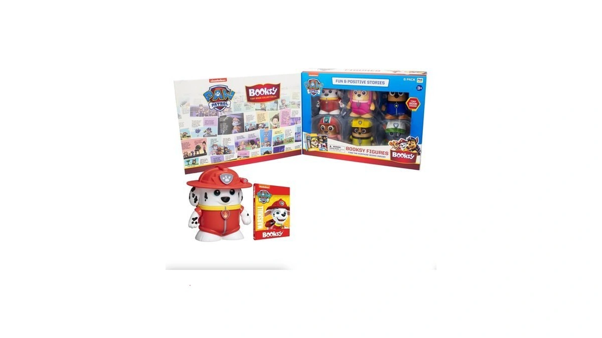 P.m.i. Paw Patrol 6-pack Collectible Action Figures With Hidden Storybooks